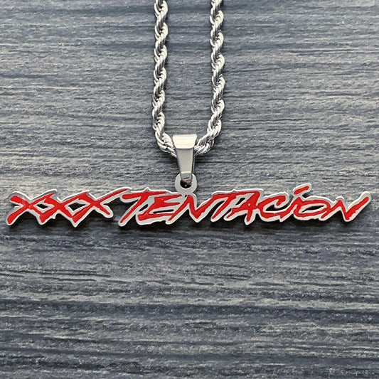 Red 'XXXTENTACION' Necklace