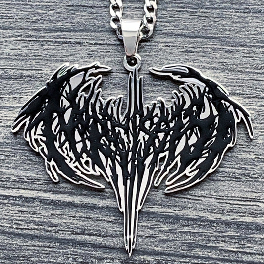 Black 'Narcissist' Necklace