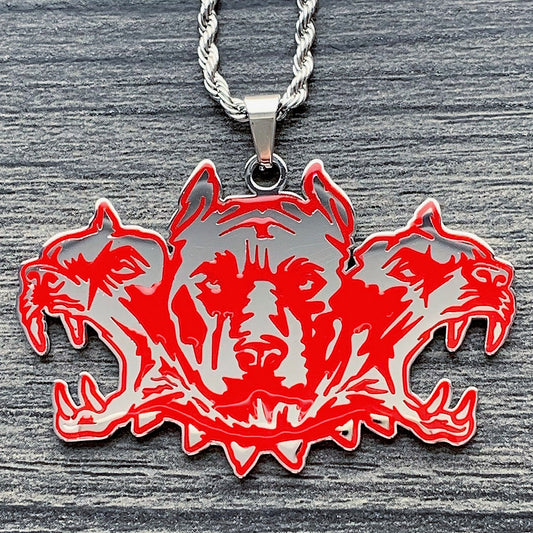 Red 'WARDOGS' Necklace