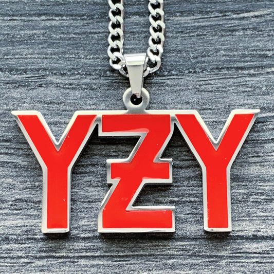 Red 'YƵY' Necklace