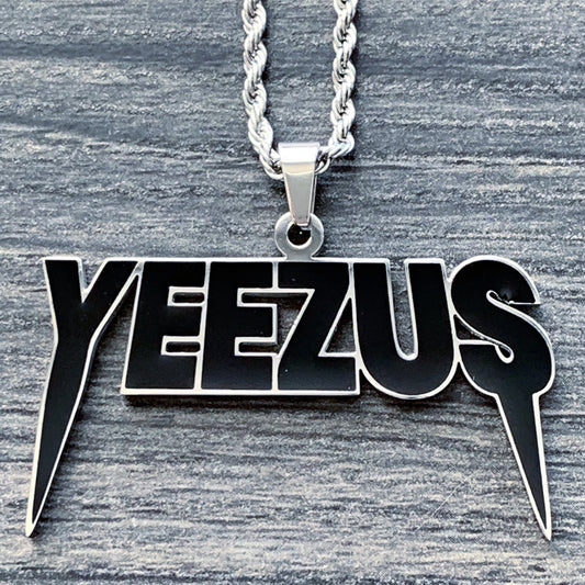 Black 'YEEZUS' Necklace