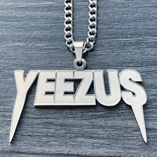 Etched 'YEEZUS' Necklace