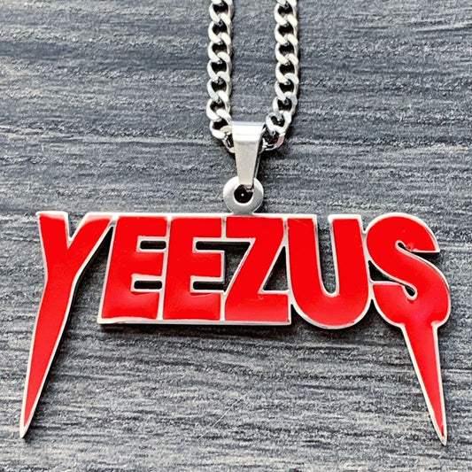 Red 'YEEZUS' Necklace