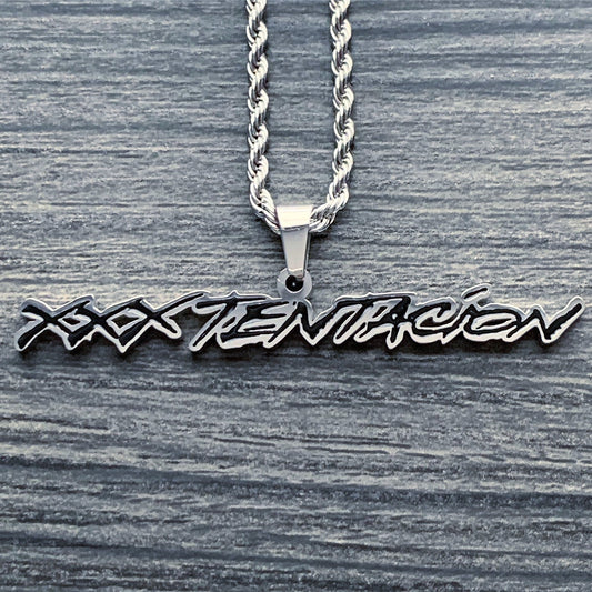 Black 'XXXTENTACION' Necklace