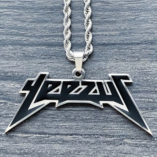 Black 'Yeezus' Necklace