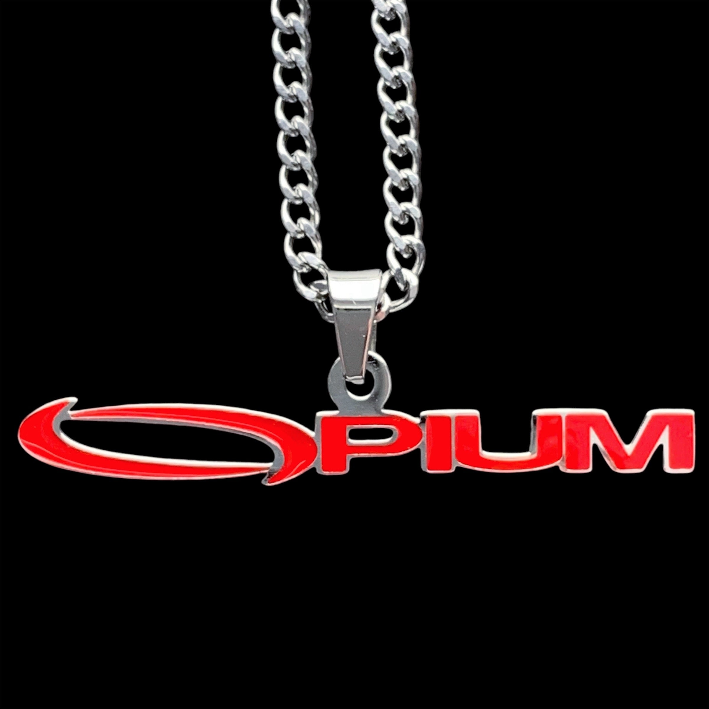 Red 'Opium Necklace – Designs by Menace ™