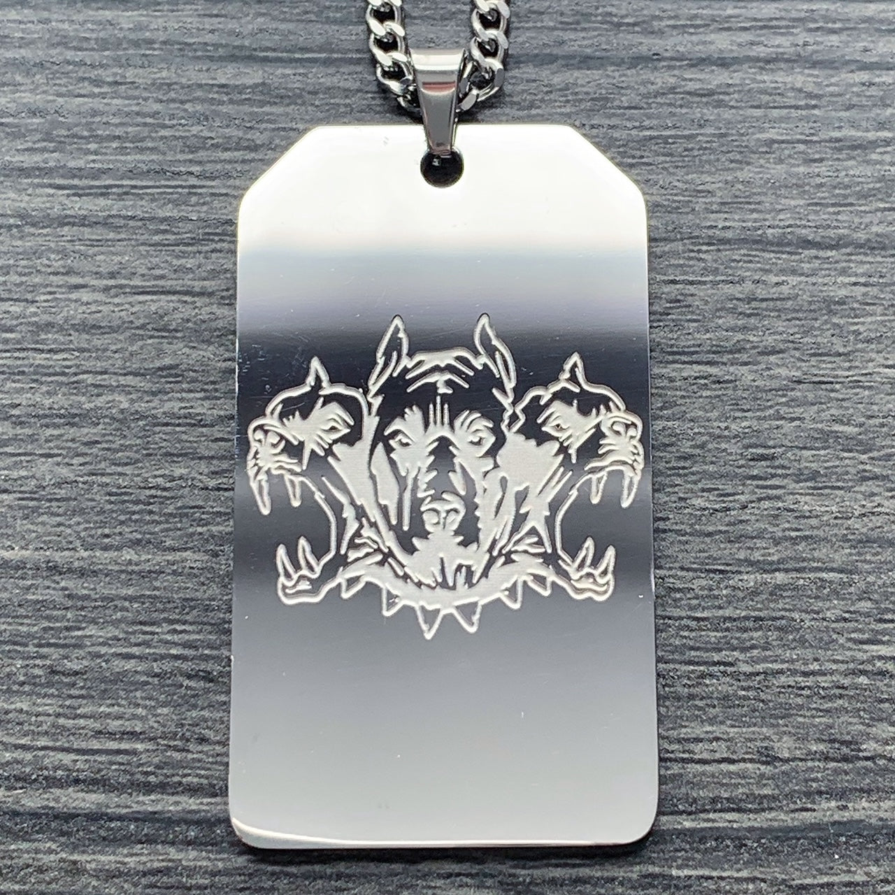 'CITY MORGUE' Toe Tag Necklace