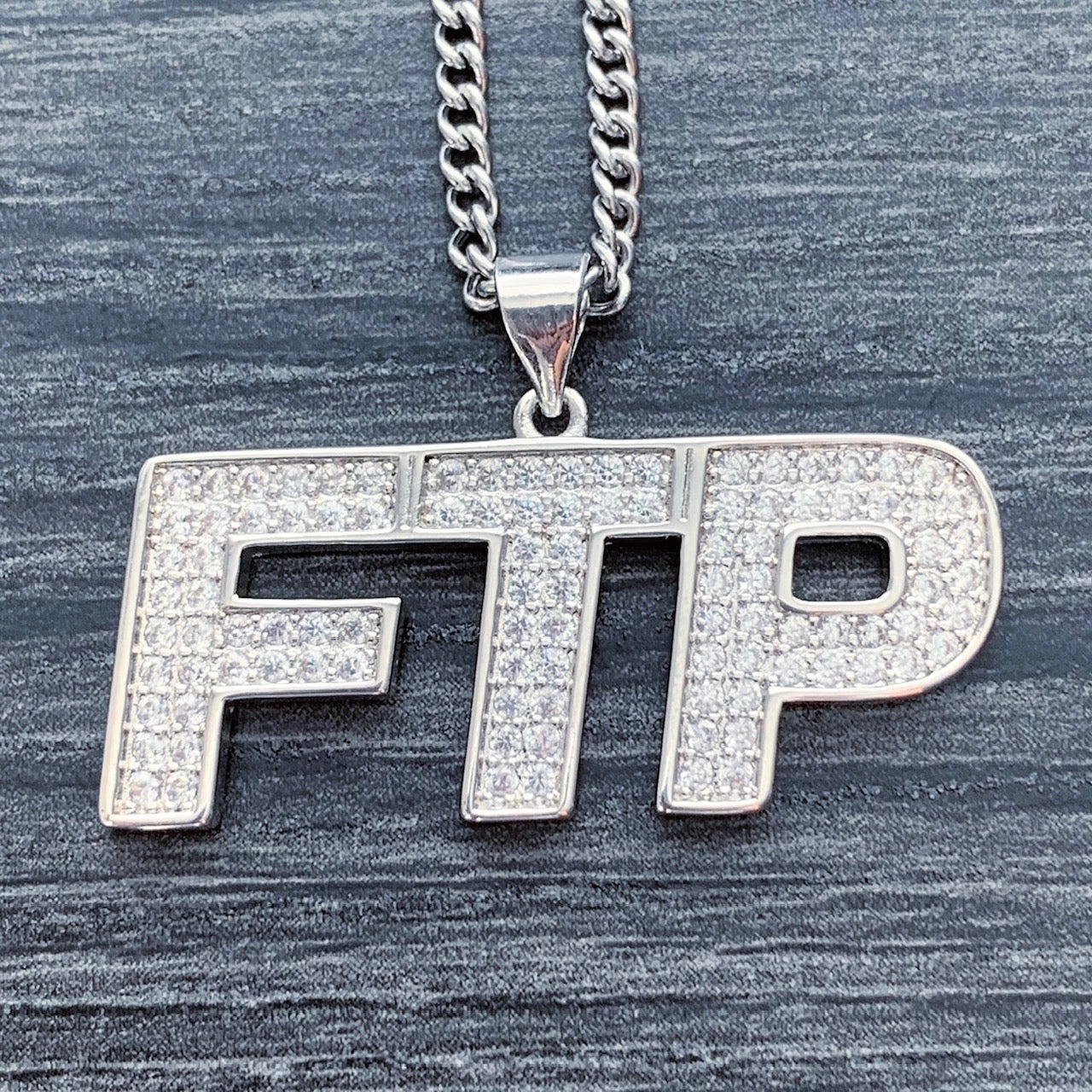 Iced Out 'FTP' Necklace