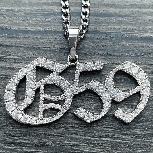 Iced Out 'G59' Necklace