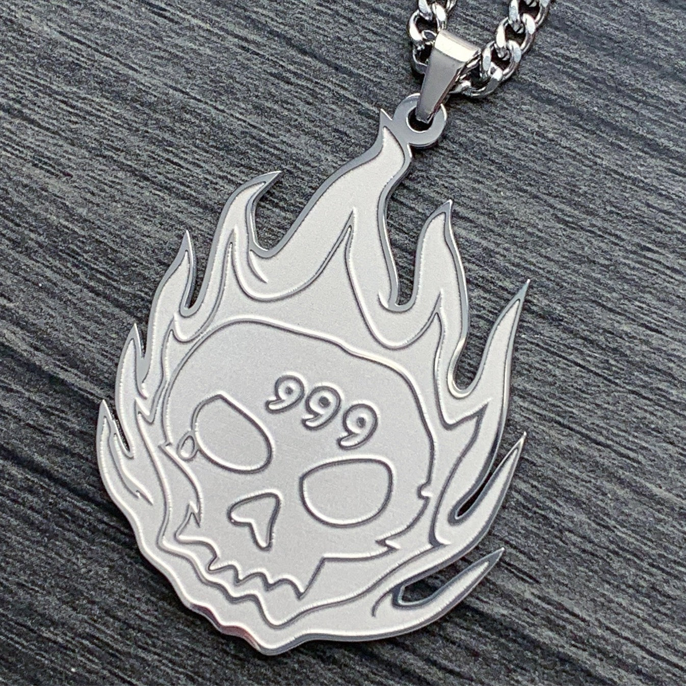 '999 Skull' Necklace