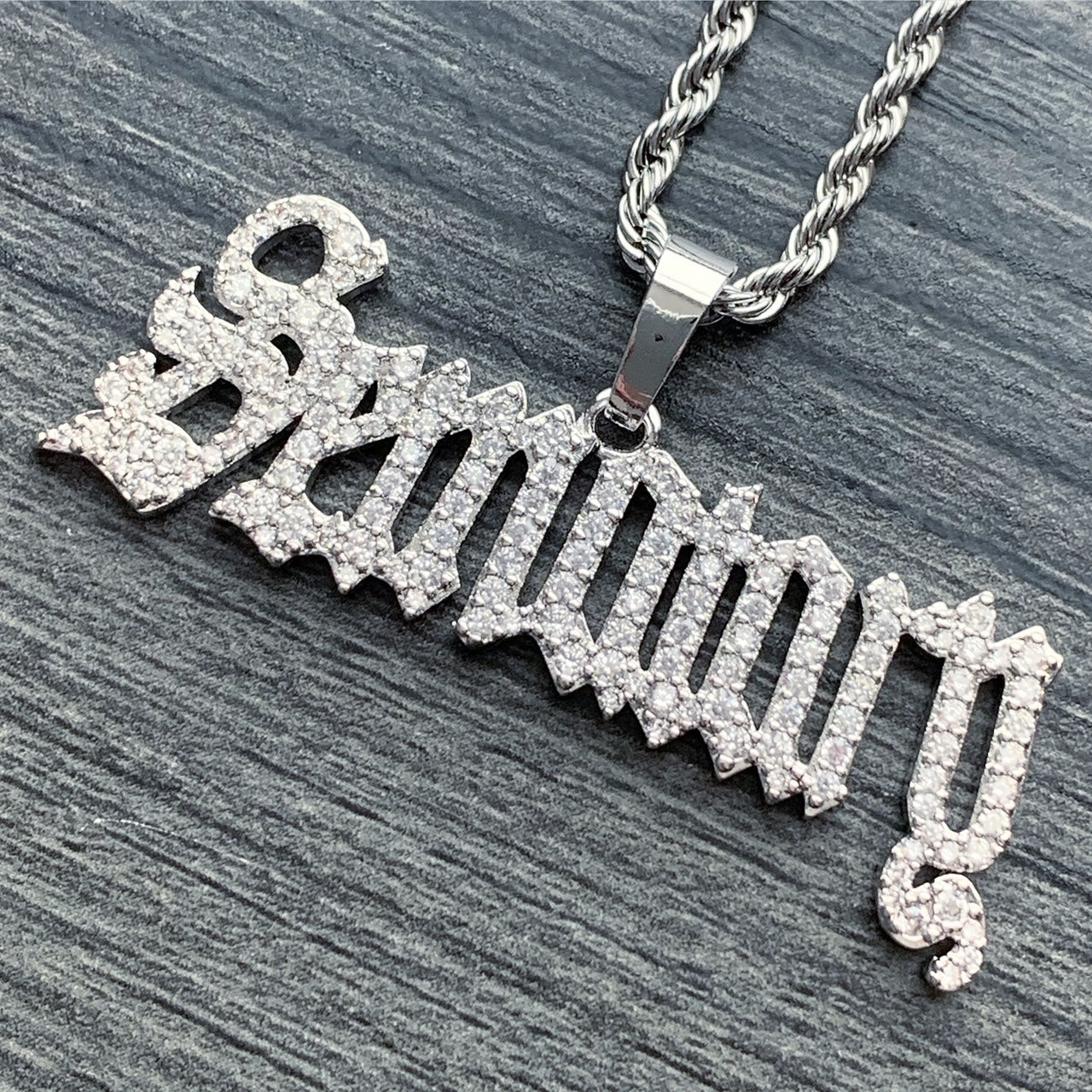 Iced Out 'Sematary' Necklace