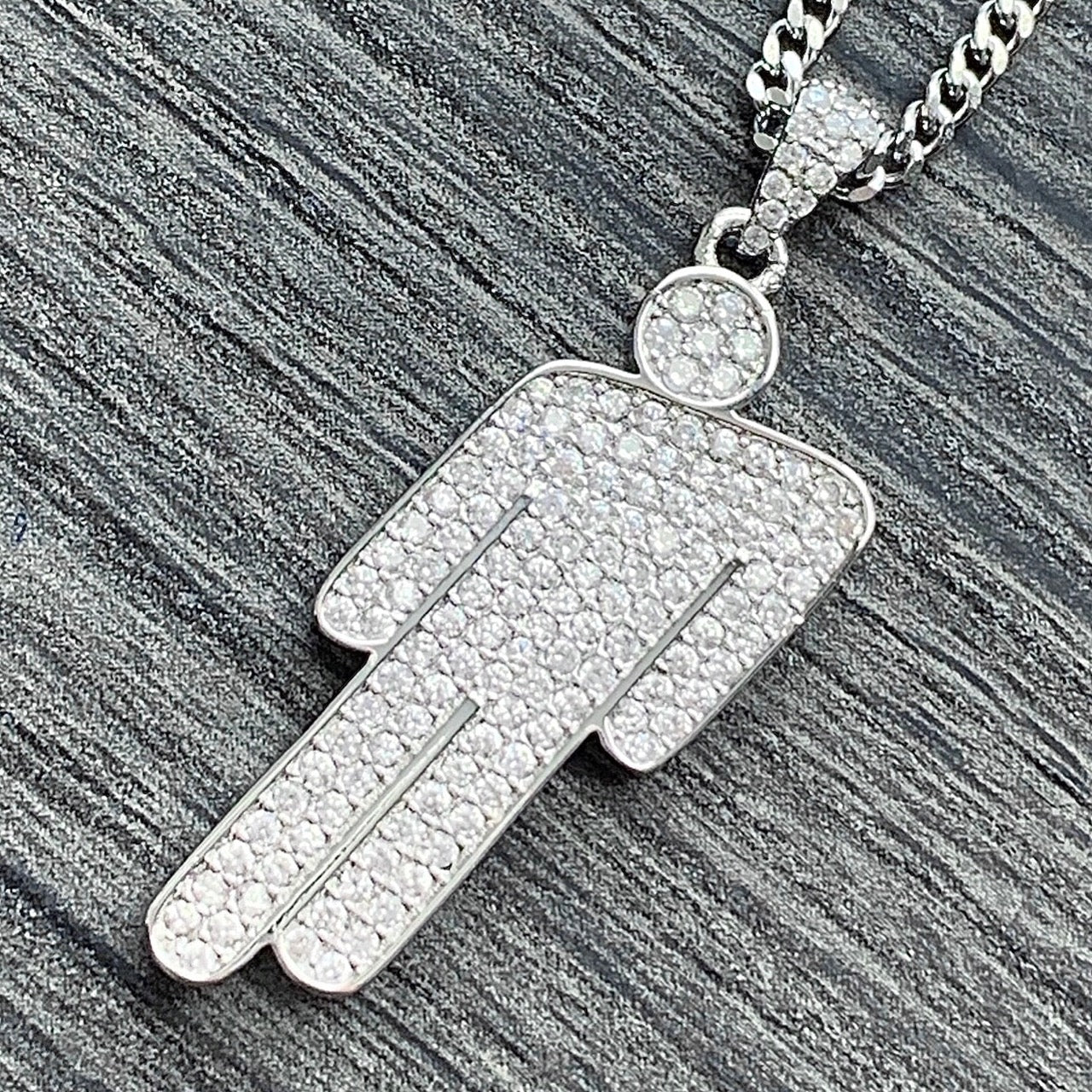 Iced Out 'Blohsh' Necklace
