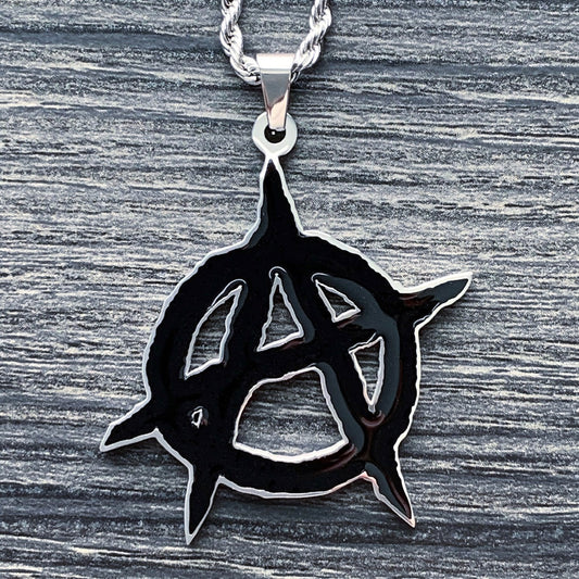Black 'Anarchy' Necklace