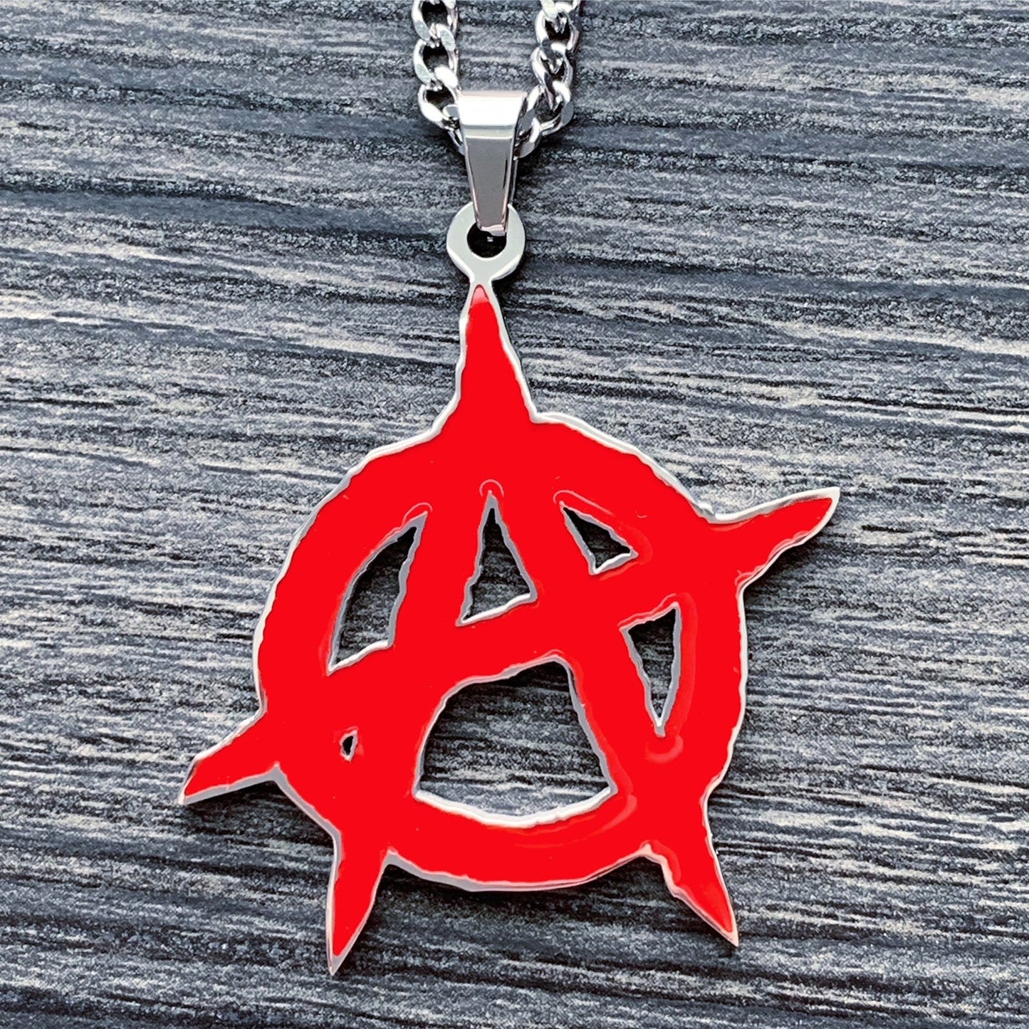 Red 'Anarchy' Necklace