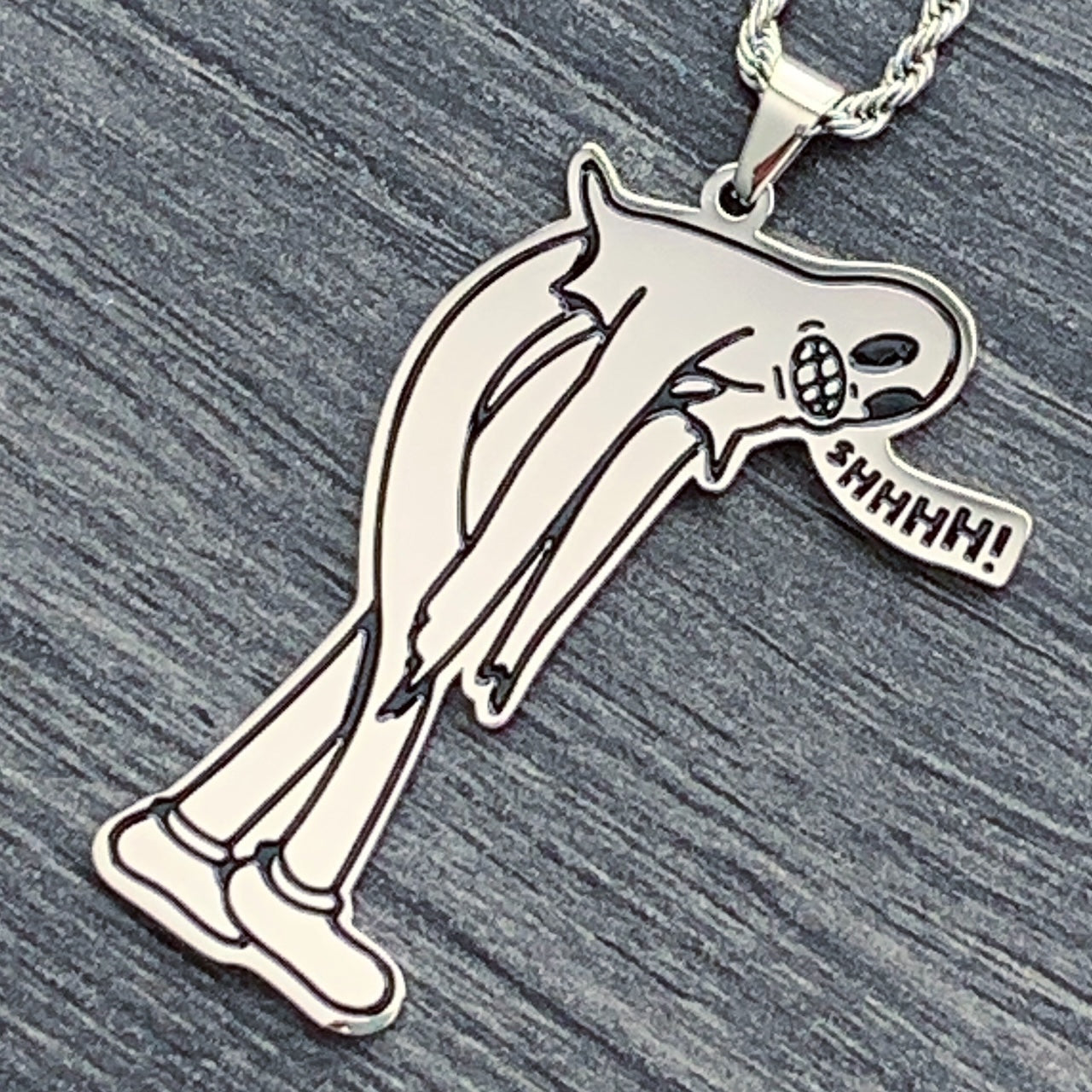 Ghoste 'SHHHH!' Necklace