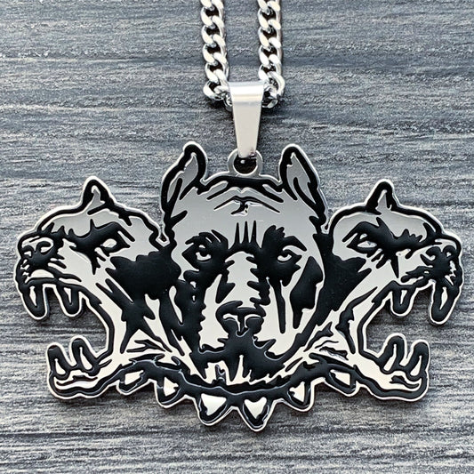 Black 'WARDOGS' Necklace