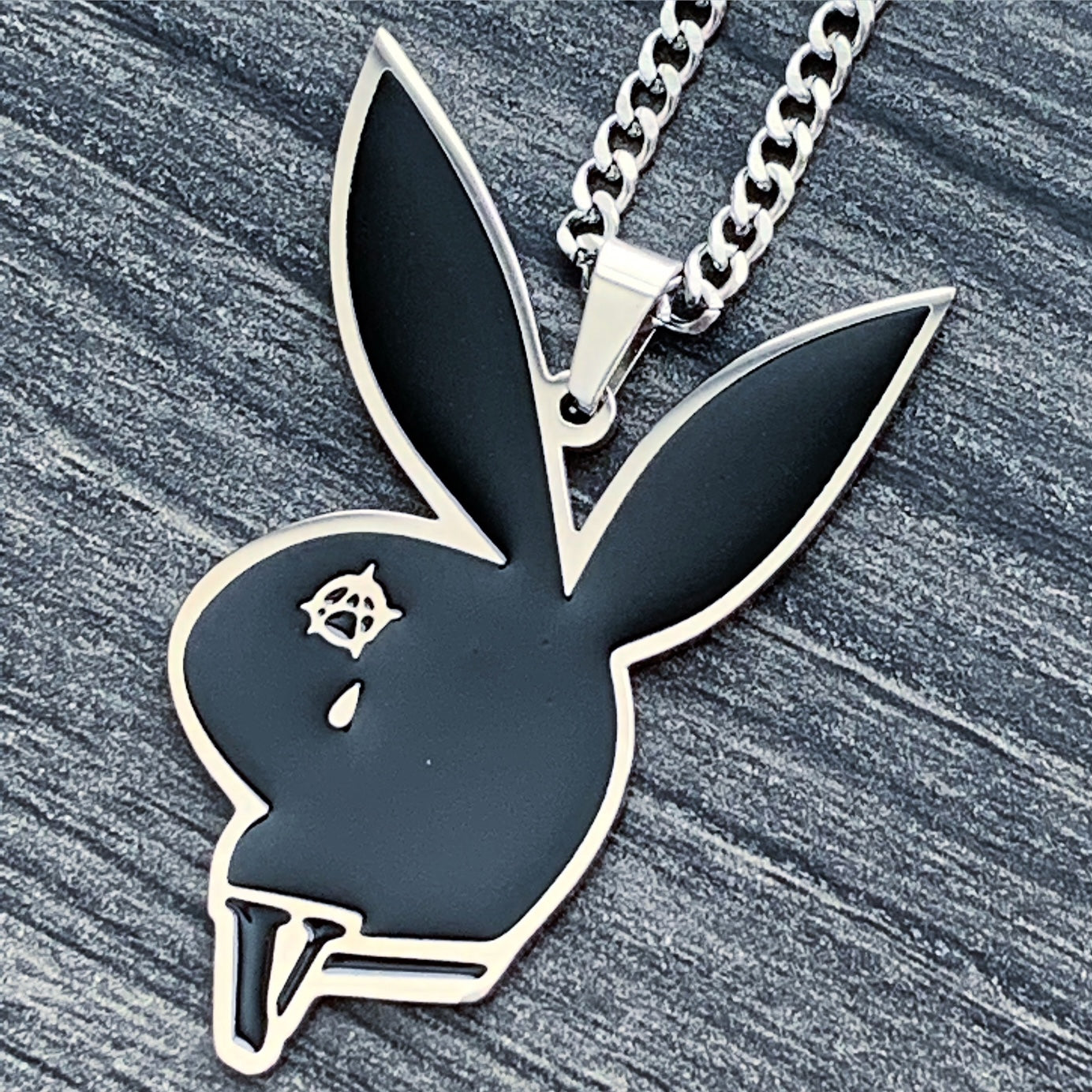 Black 'Ca$h Carti' Necklace