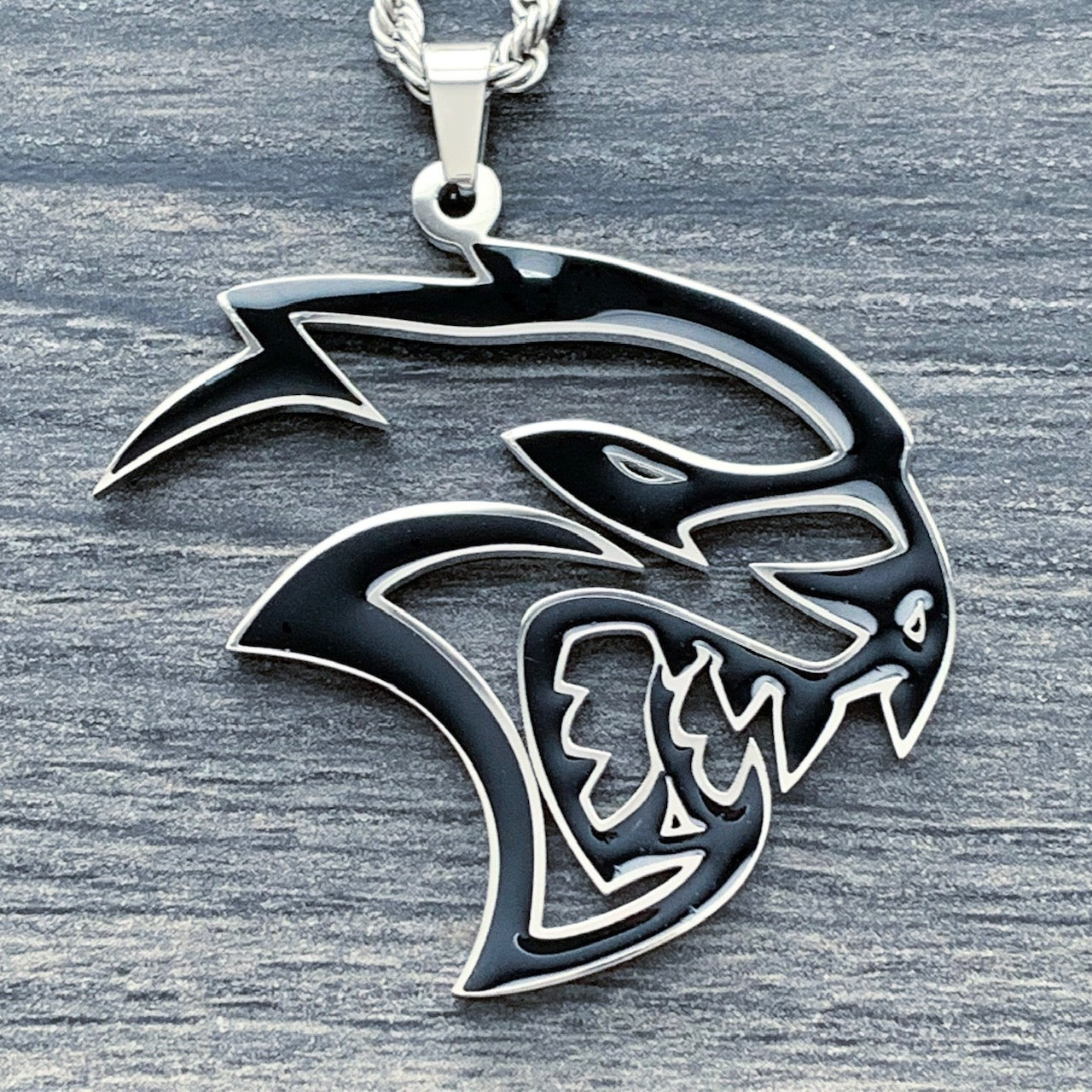 Black 'Hellcat' Necklace