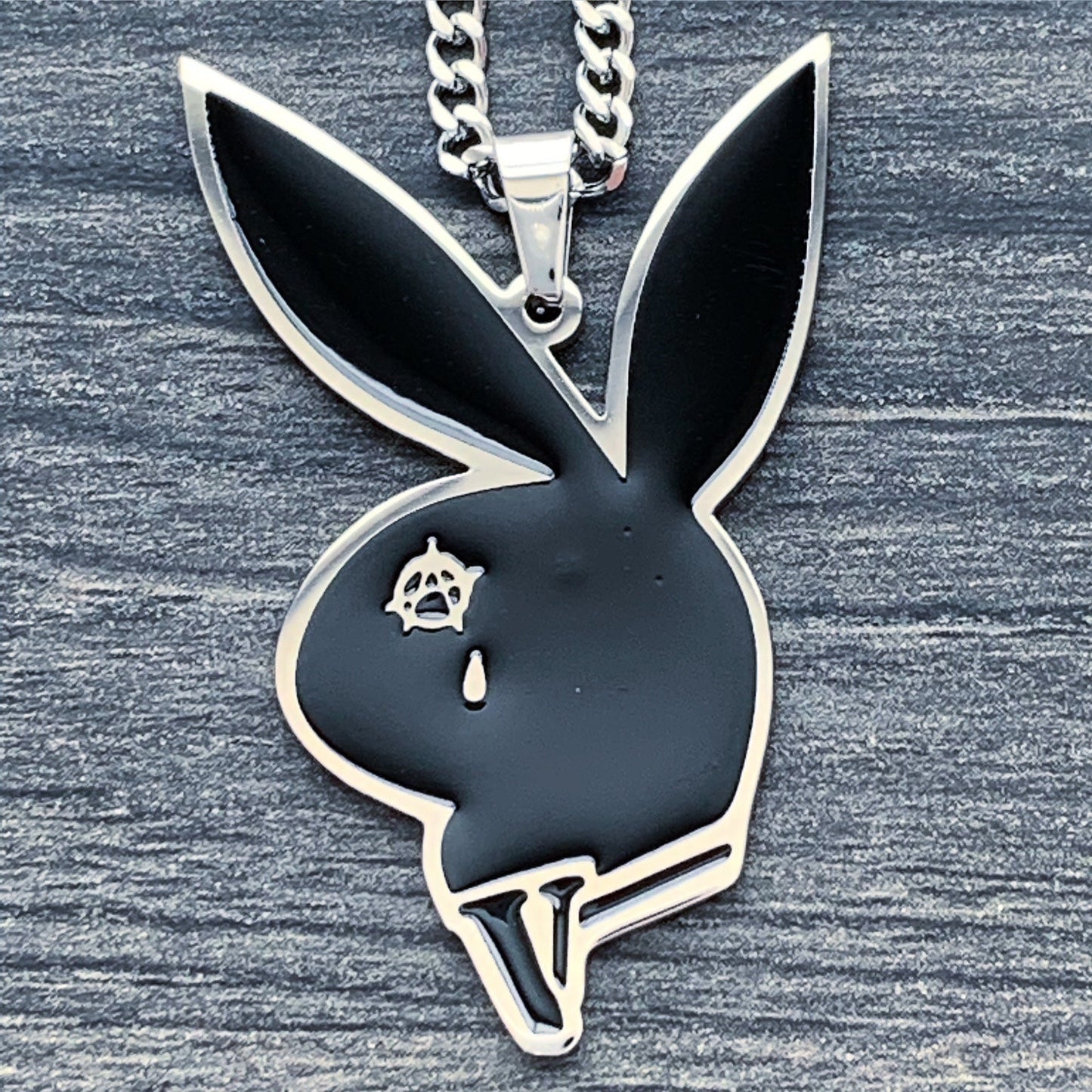 Black 'Ca$h Carti' Necklace