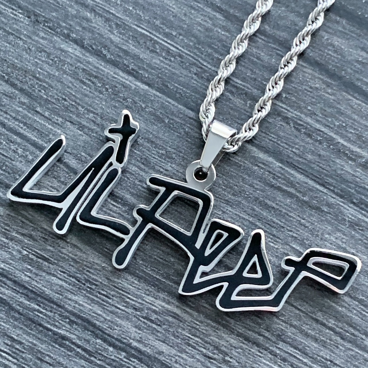 Black 'Lil Peep' Necklace