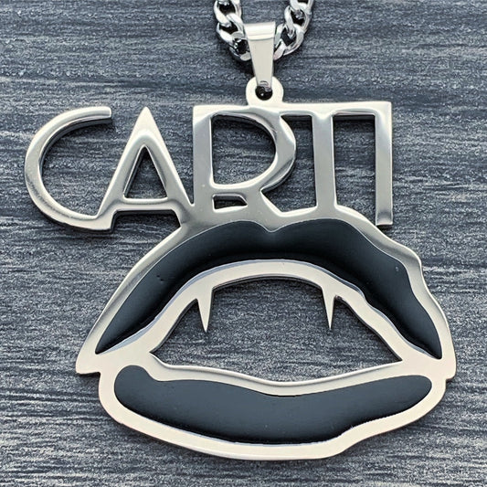 Black 'King Vamp' Necklace