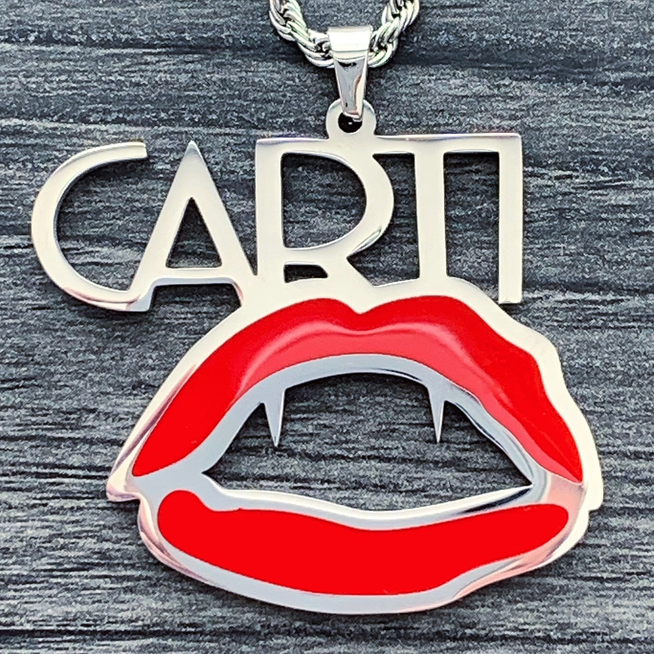 Red 'King Vamp' Necklace