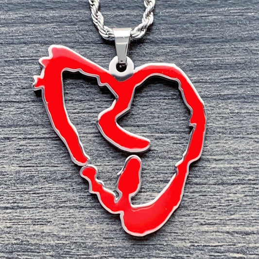 Red 'Heartbreak' Necklace