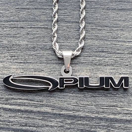 Black 'Opium' Necklace