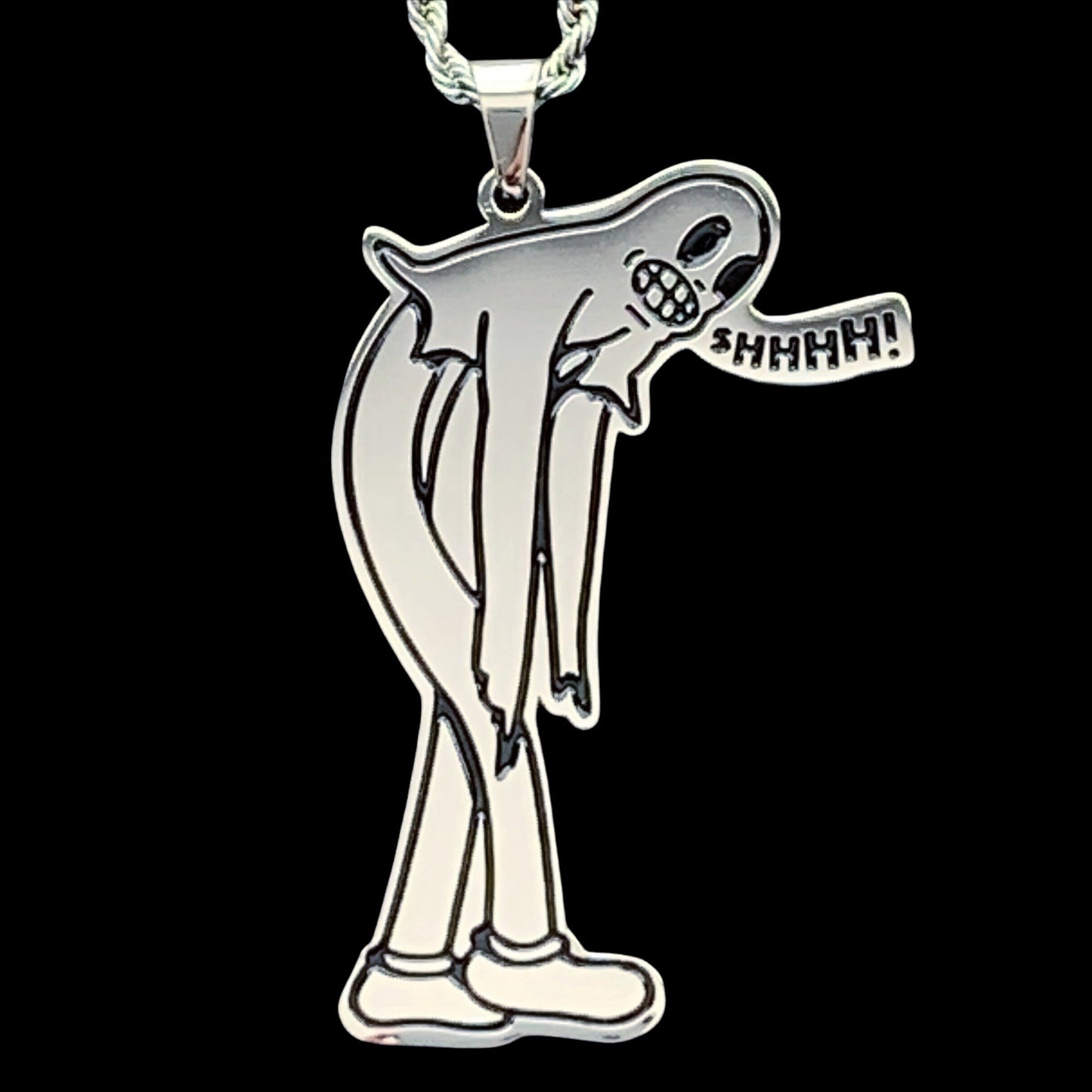 Ghoste 'SHHHH!' Necklace
