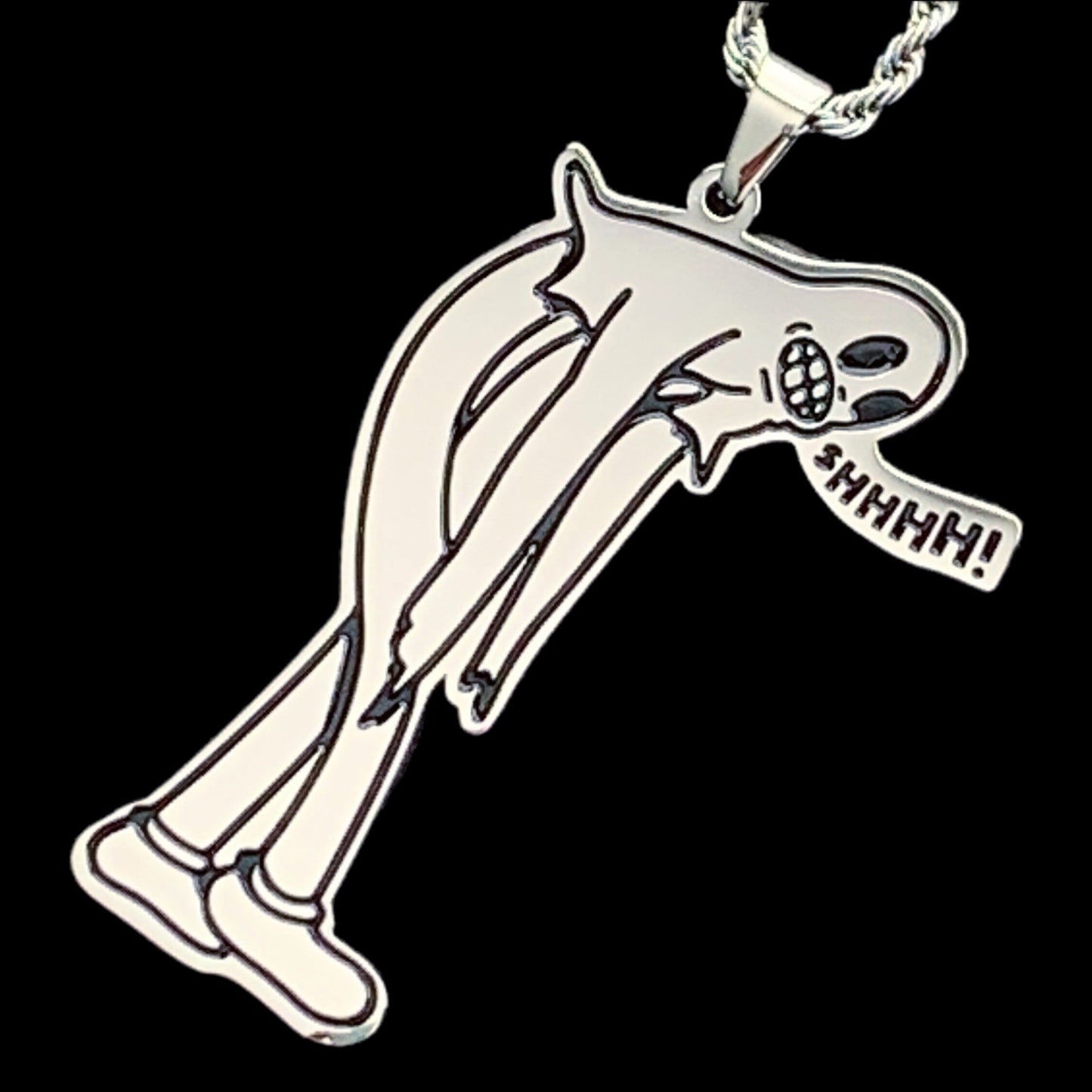 Ghoste 'SHHHH!' Necklace