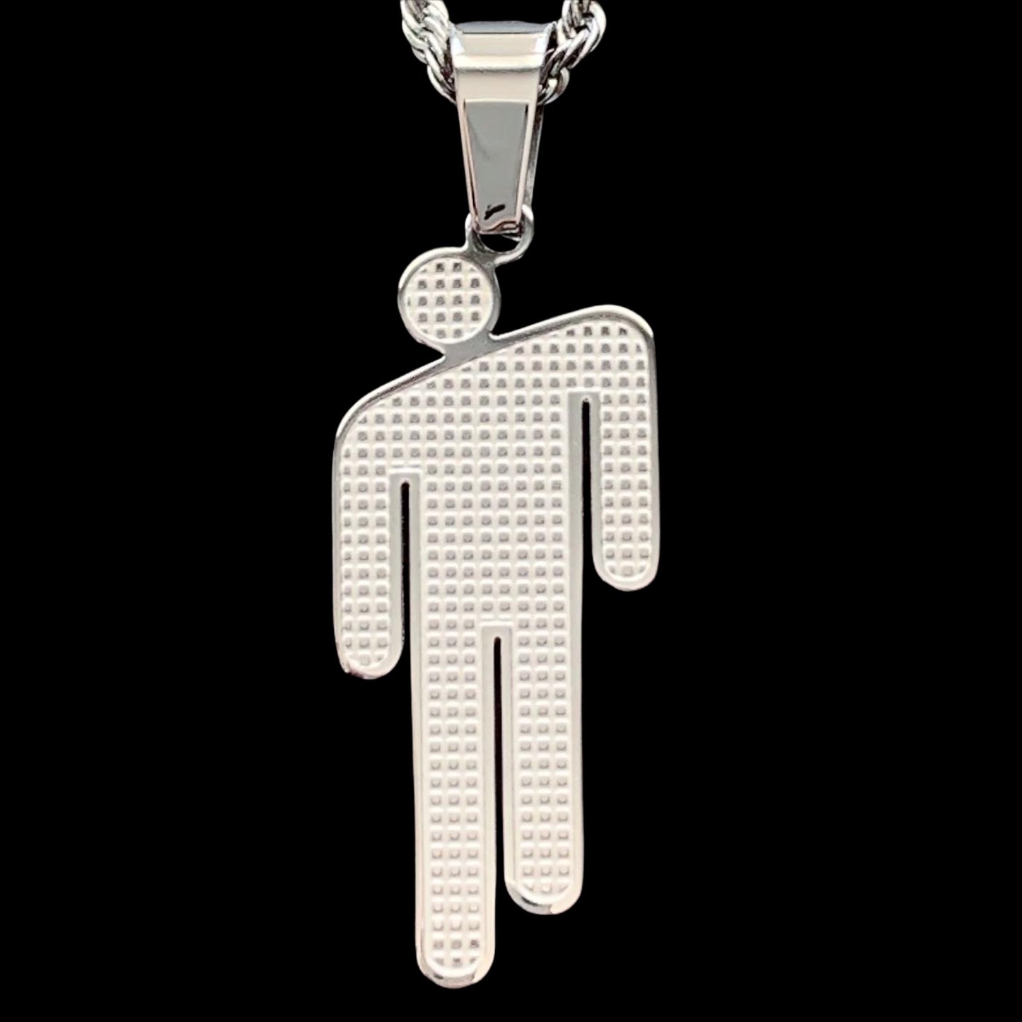 Etched 'Blohsh' Necklace
