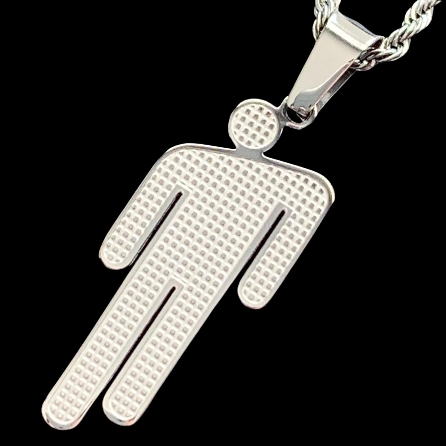 Etched 'Blohsh' Necklace