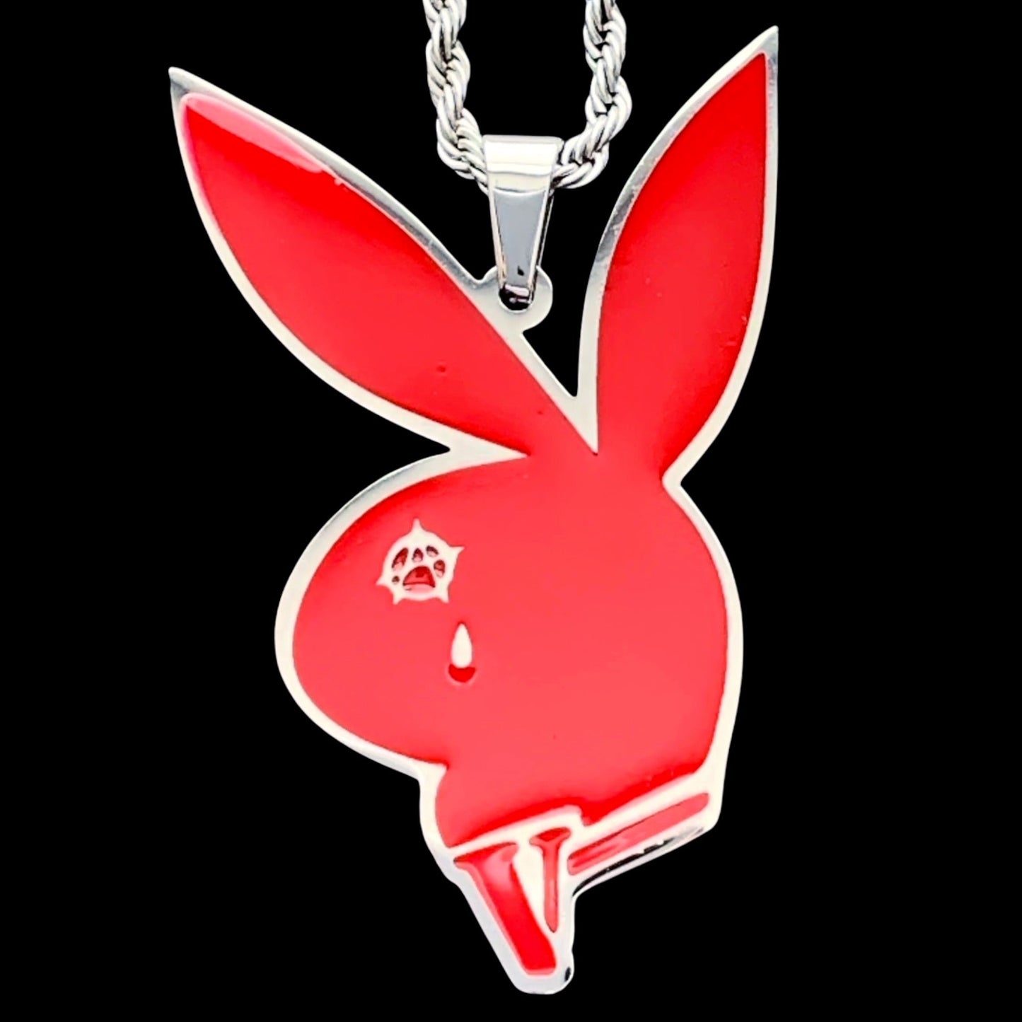 Red 'Ca$h Carti' Necklace