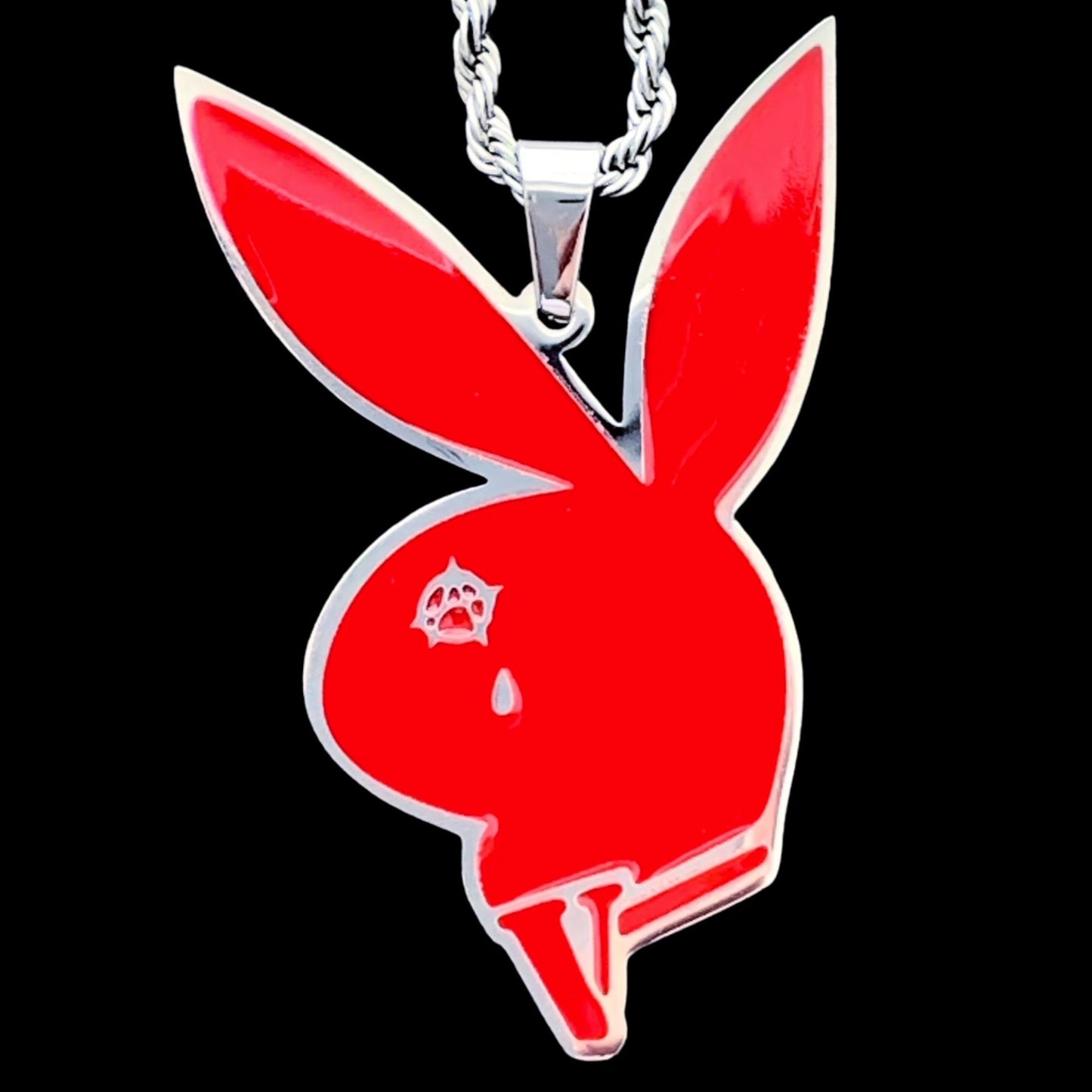 Red 'Ca$h Carti' Necklace