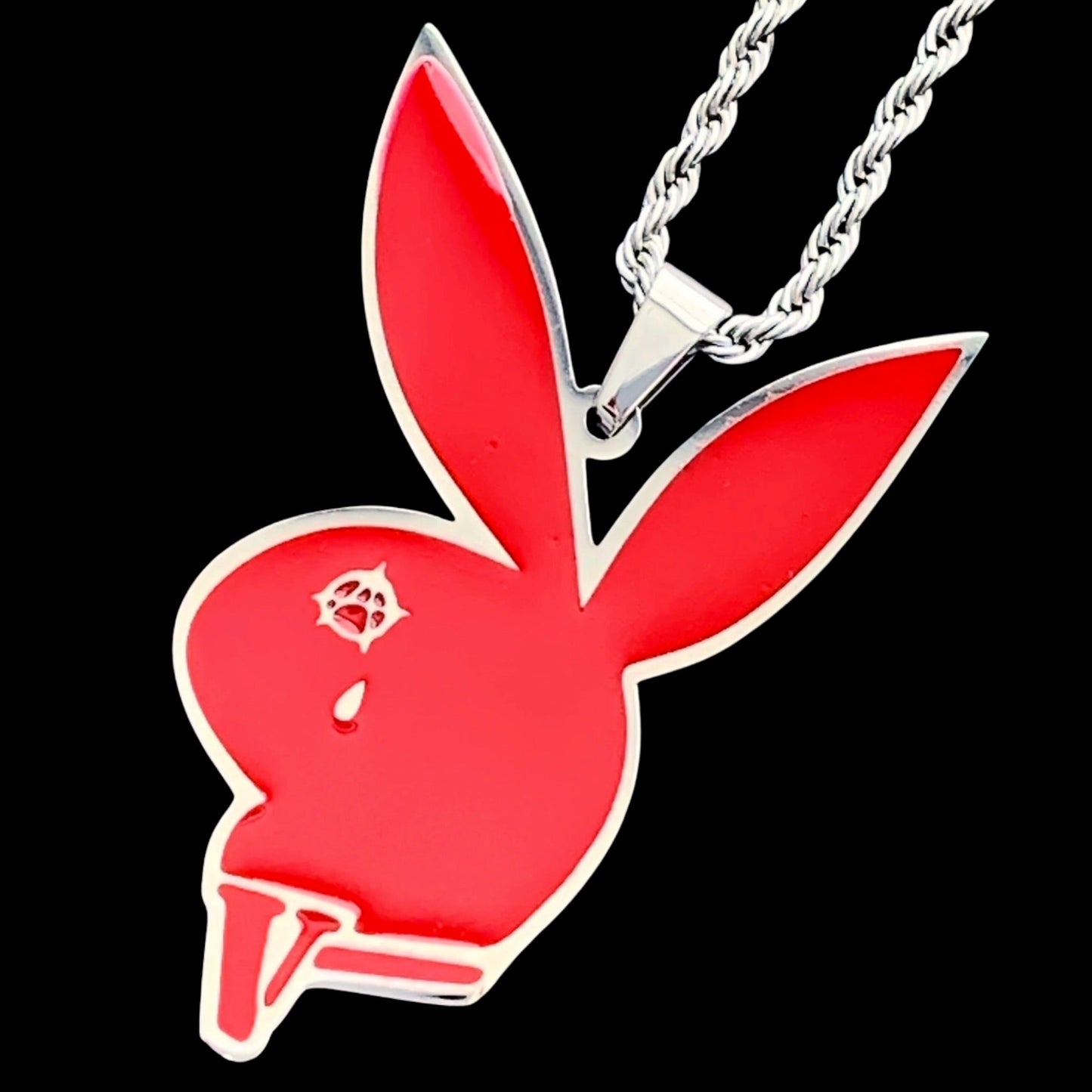 Red 'Ca$h Carti' Necklace