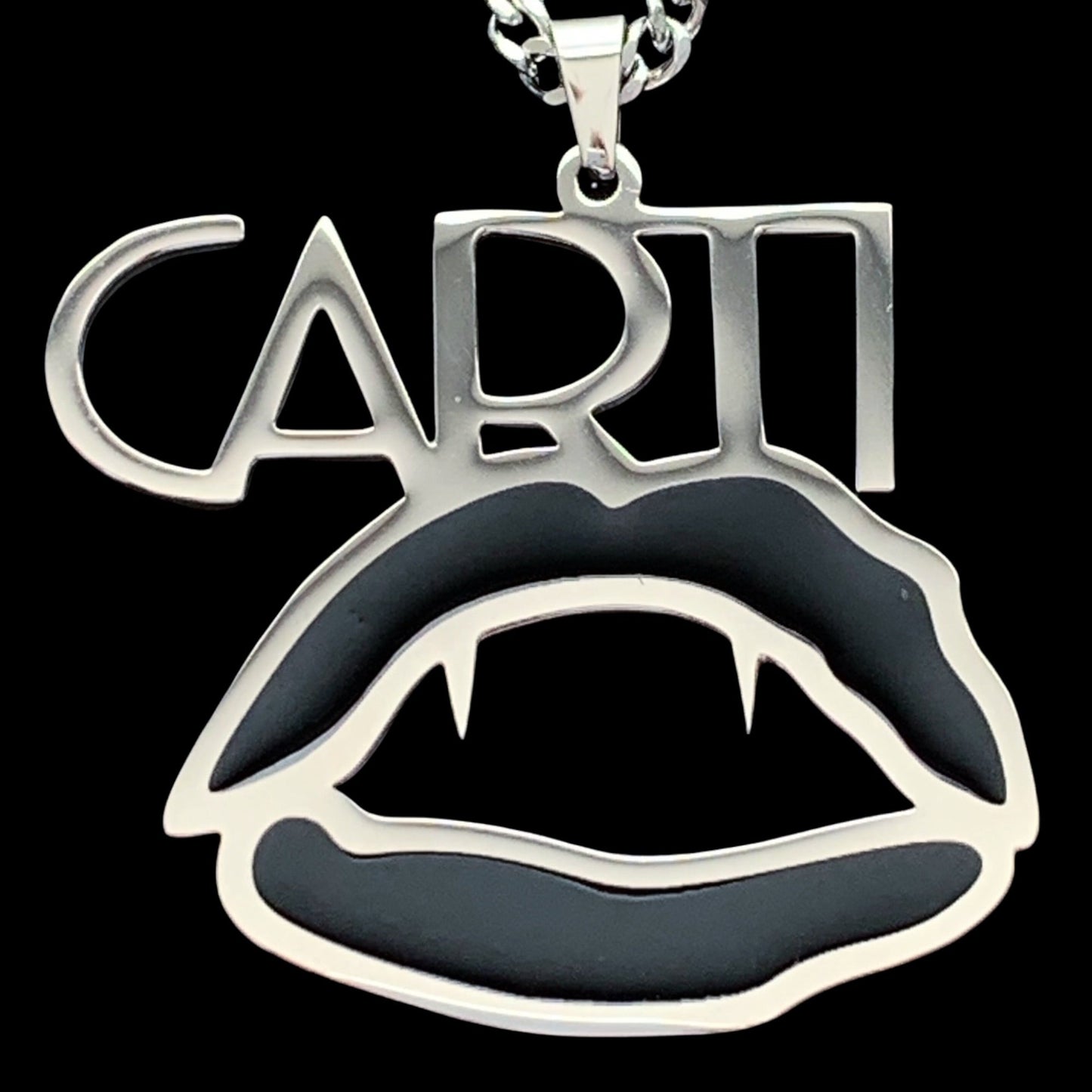 Black 'King Vamp' Necklace