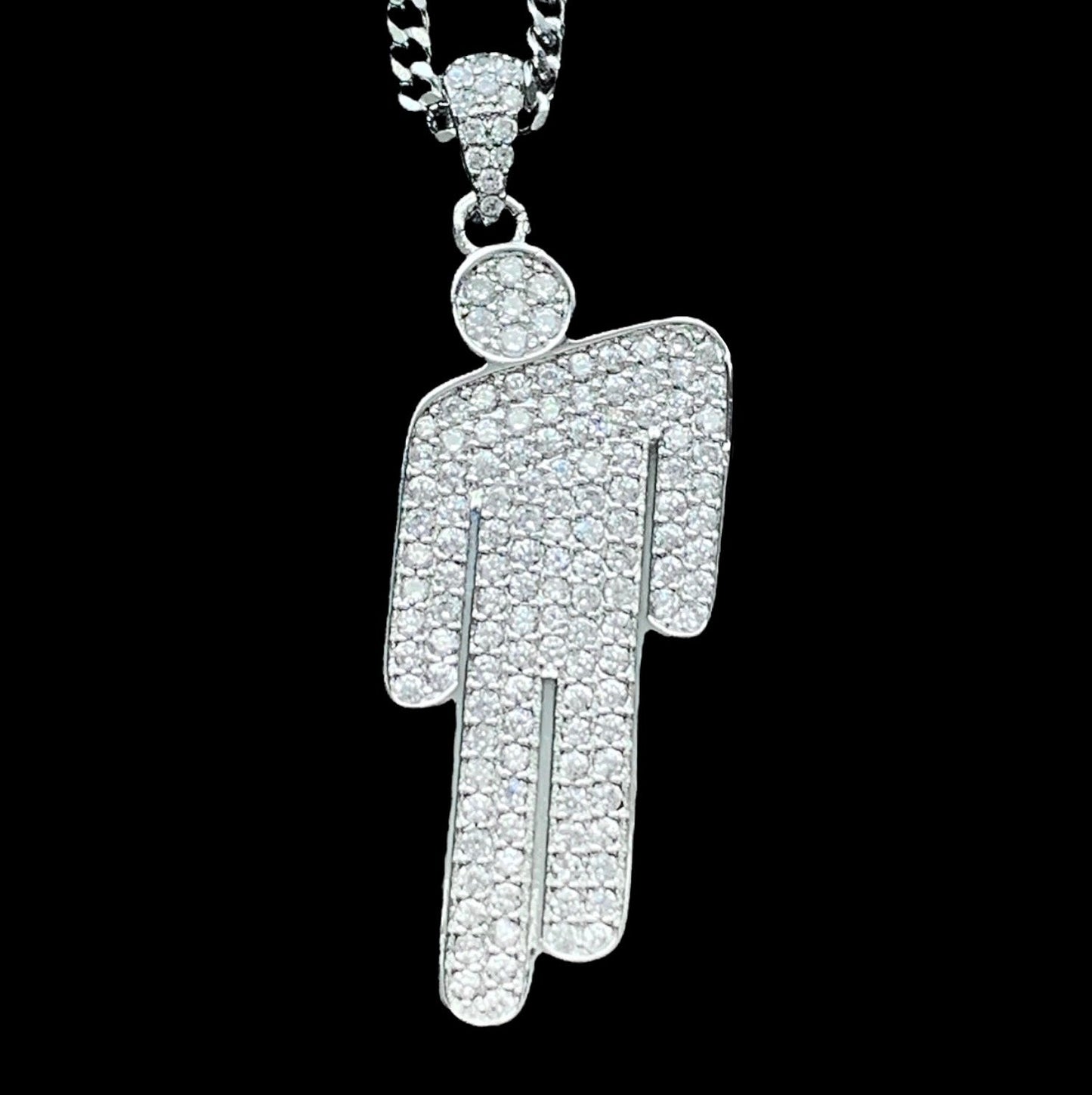 Iced Out 'Blohsh' Necklace