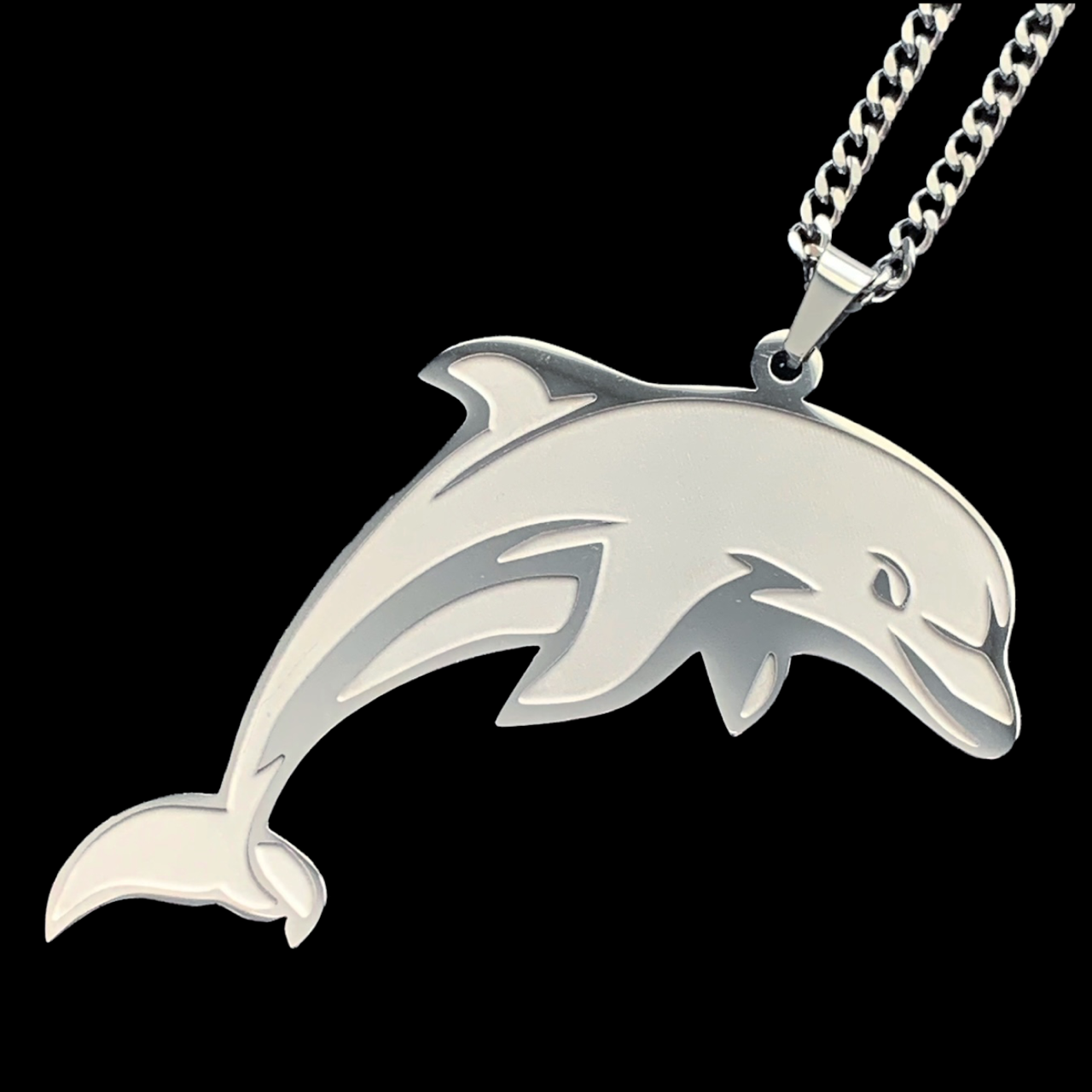 Etched 'Flippa' Necklace