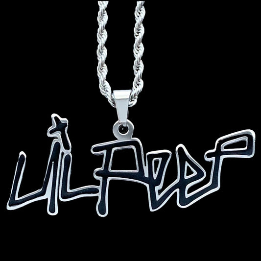 Black 'Lil Peep' Necklace