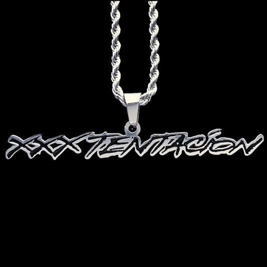 Black 'XXXTENTACION' Necklace