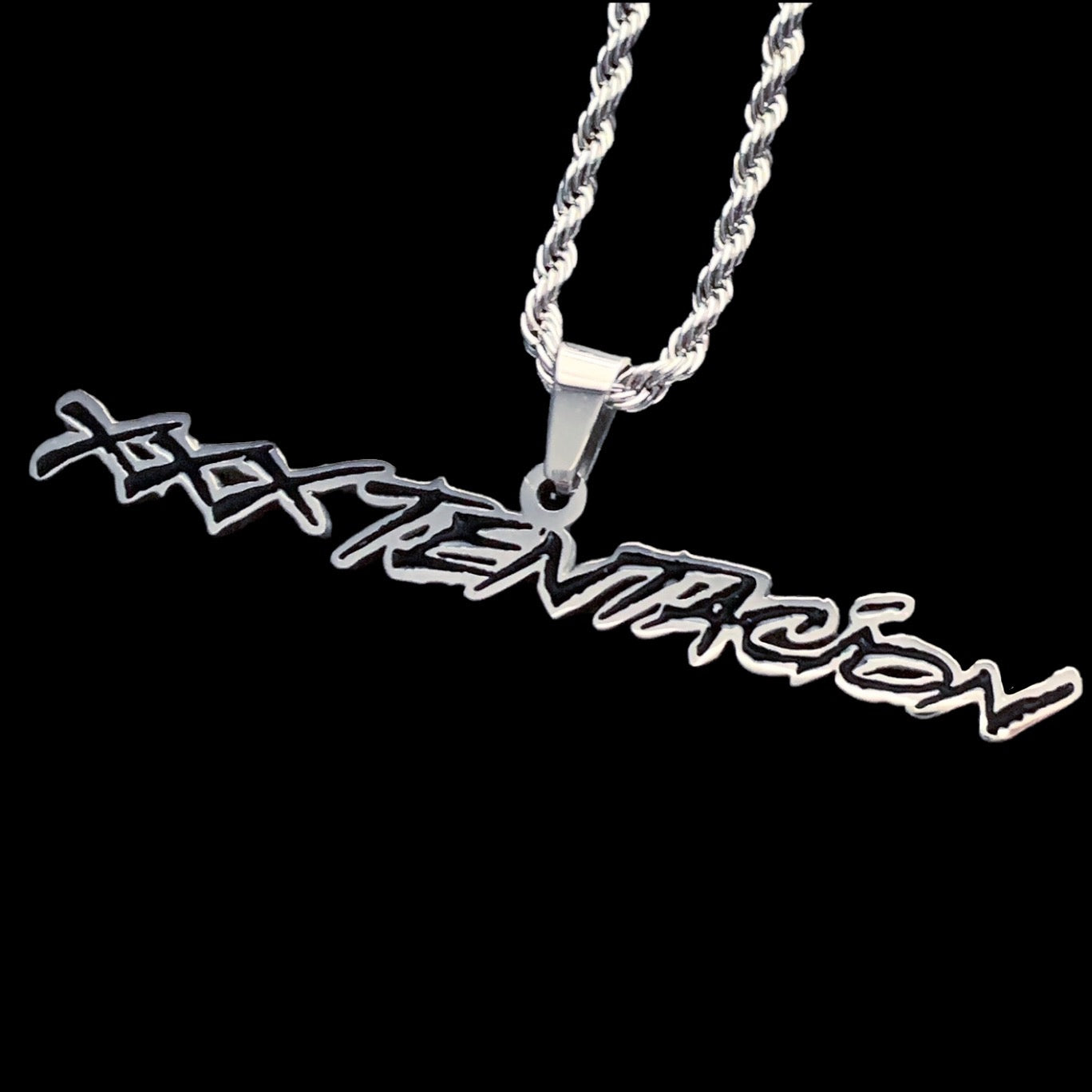 Black 'XXXTENTACION' Necklace