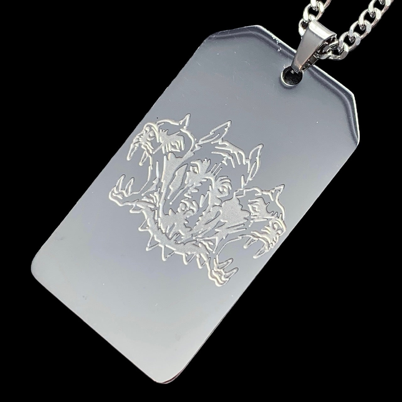 'CITY MORGUE' Toe Tag Necklace