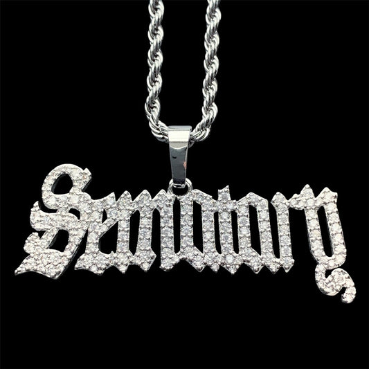 Iced Out 'Sematary' Necklace
