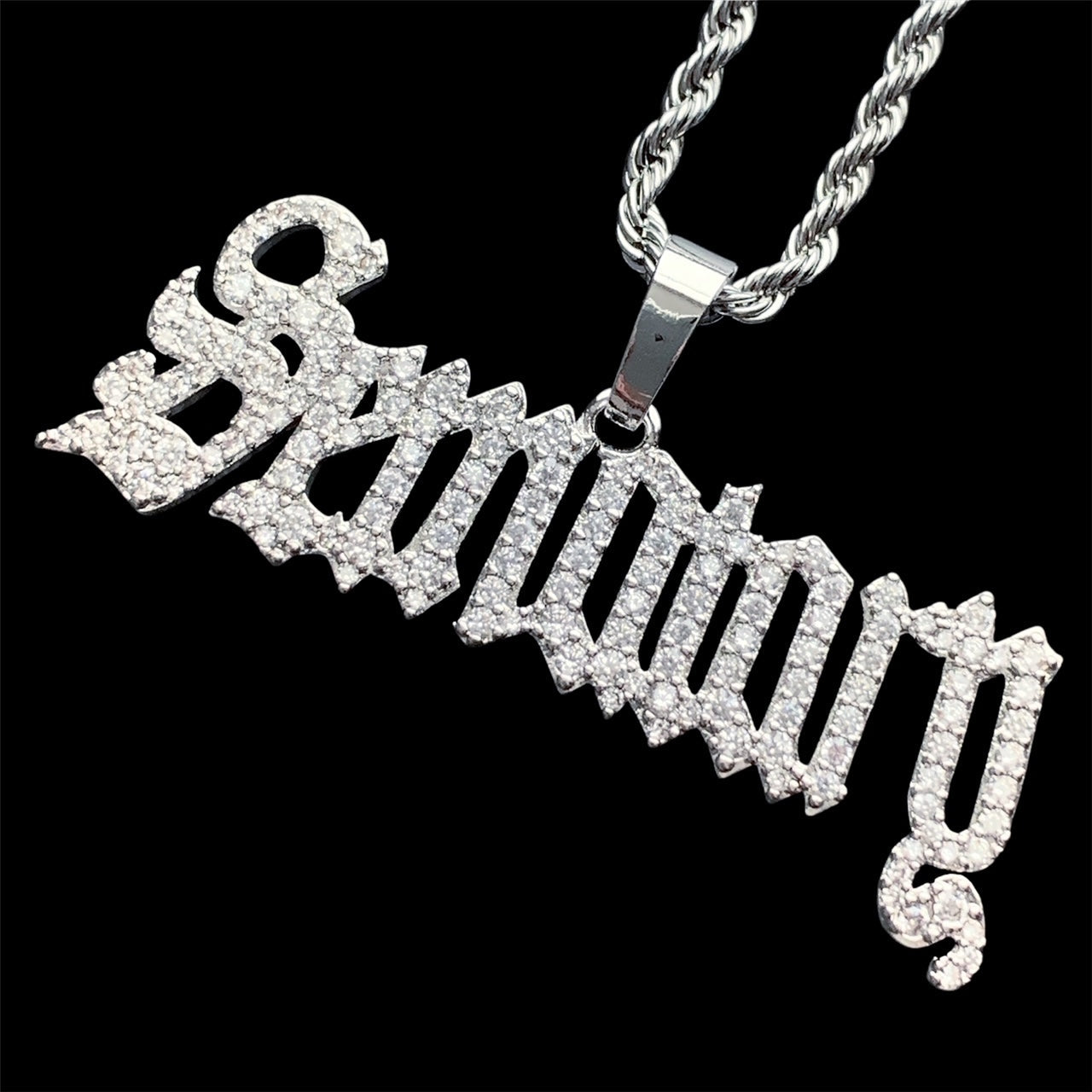 Iced Out 'Sematary' Necklace