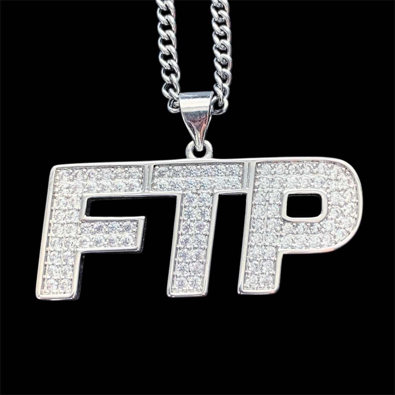 Iced Out 'FTP' Necklace